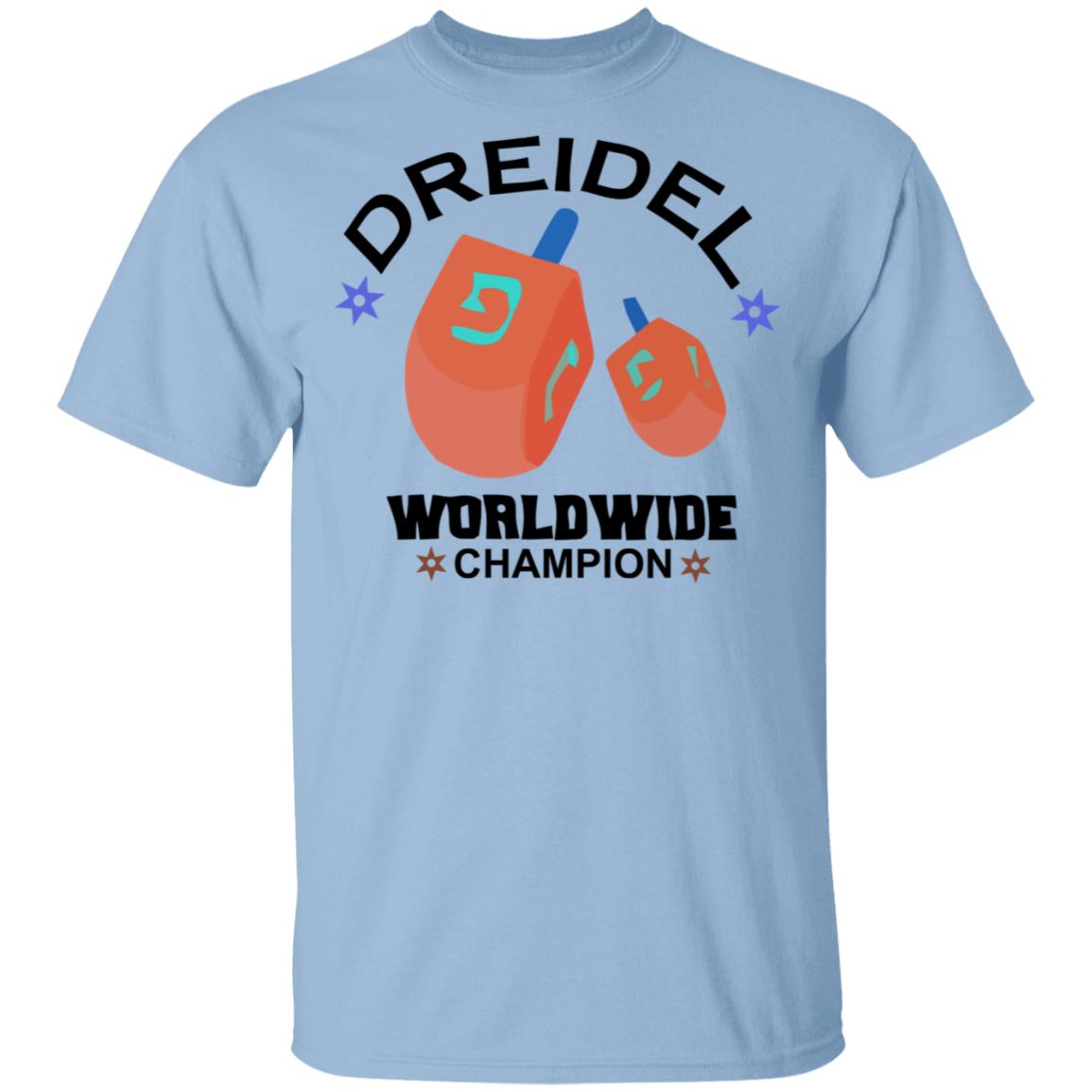 Dreidel Worldwide Champion Cute Hanukkah White T-Shirt Dreidel Worldwide Champion Cute Hanukkah White T-Shirt