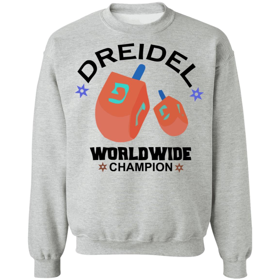 Dreidel Worldwide Champion Cute Hanukkah White T-Shirt Dreidel Worldwide Champion Cute Hanukkah White T-Shirt