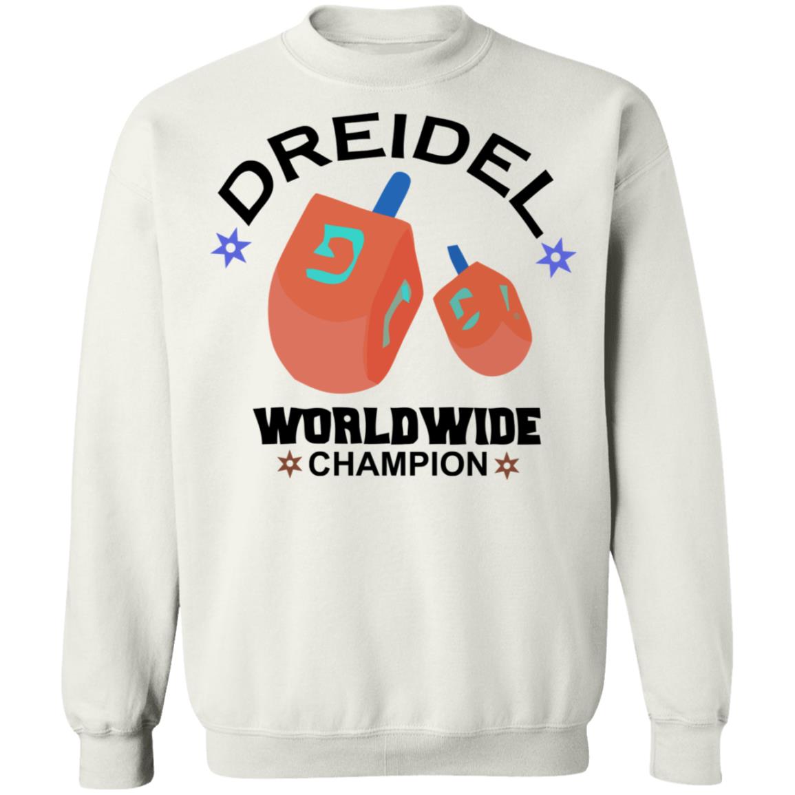 Dreidel Worldwide Champion Cute Hanukkah White T-Shirt Dreidel Worldwide Champion Cute Hanukkah White T-Shirt