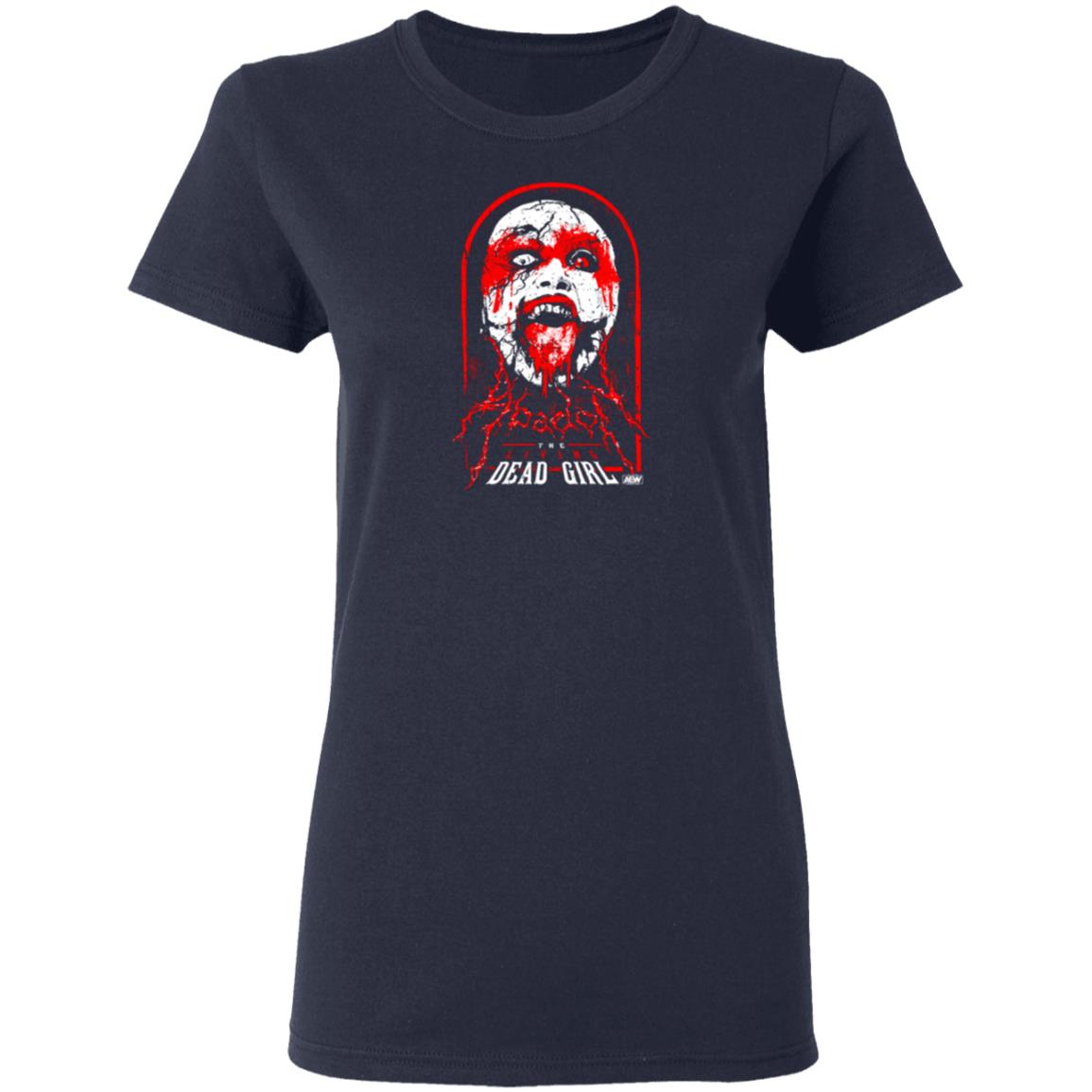 Abadon AEW Abadon The Dead Girl Tee Shirt Abadon AEW Abadon The Dead Girl Tee Shirt