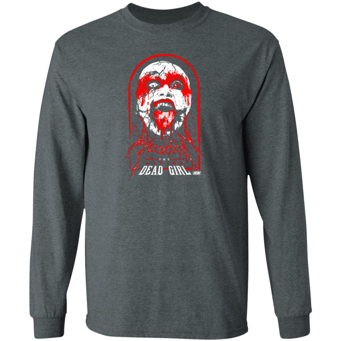 Abadon AEW Abadon The Dead Girl Tee Shirt Abadon AEW Abadon The Dead Girl Tee Shirt