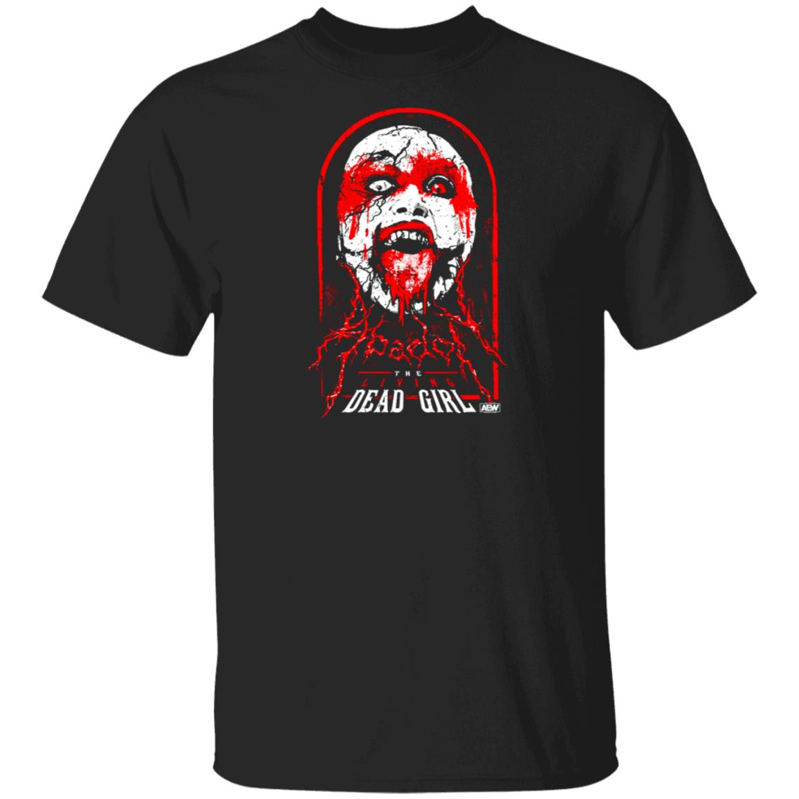Abadon AEW Abadon The Dead Girl Tee Shirt Abadon AEW Abadon The Dead Girl Tee Shirt