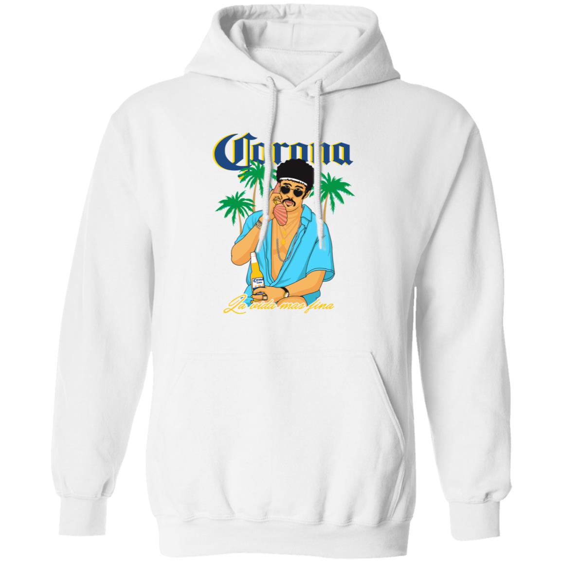 Bad bunny x Corona Beer Tee Shirt Bad bunny x Corona Beer Tee Shirt
