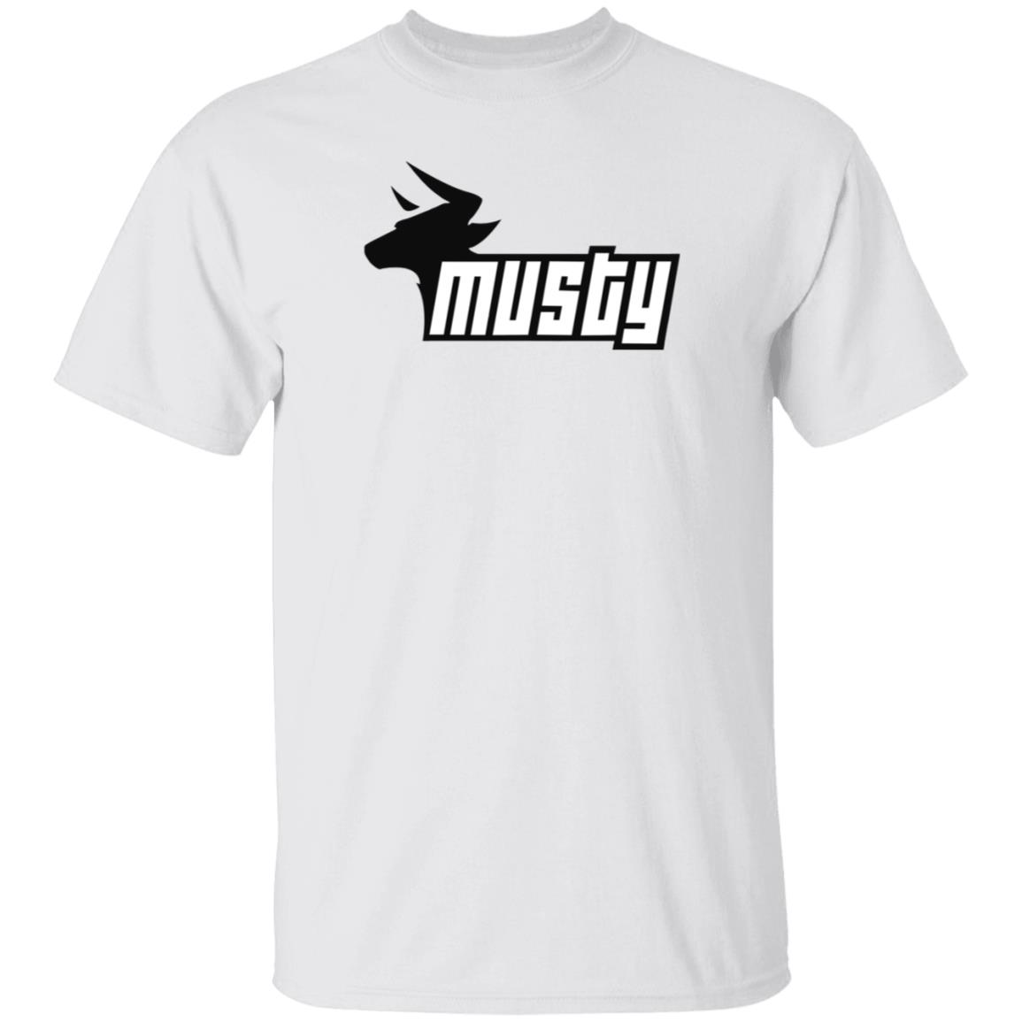 Musty Merch A Musty Cow White T Shirt Musty Merch A Musty Cow White T Shirt