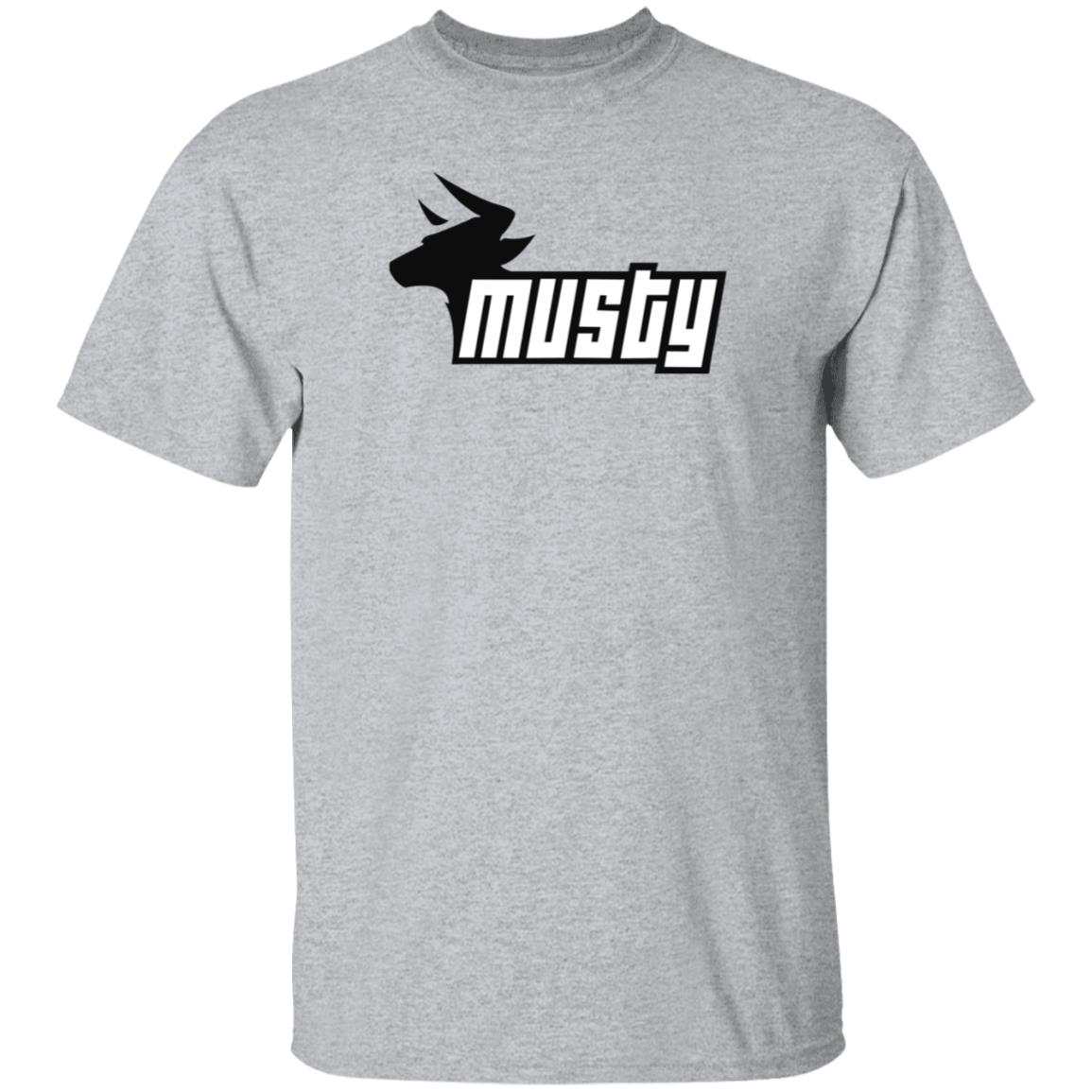 Musty Merch A Musty Cow White T Shirt Musty Merch A Musty Cow White T Shirt