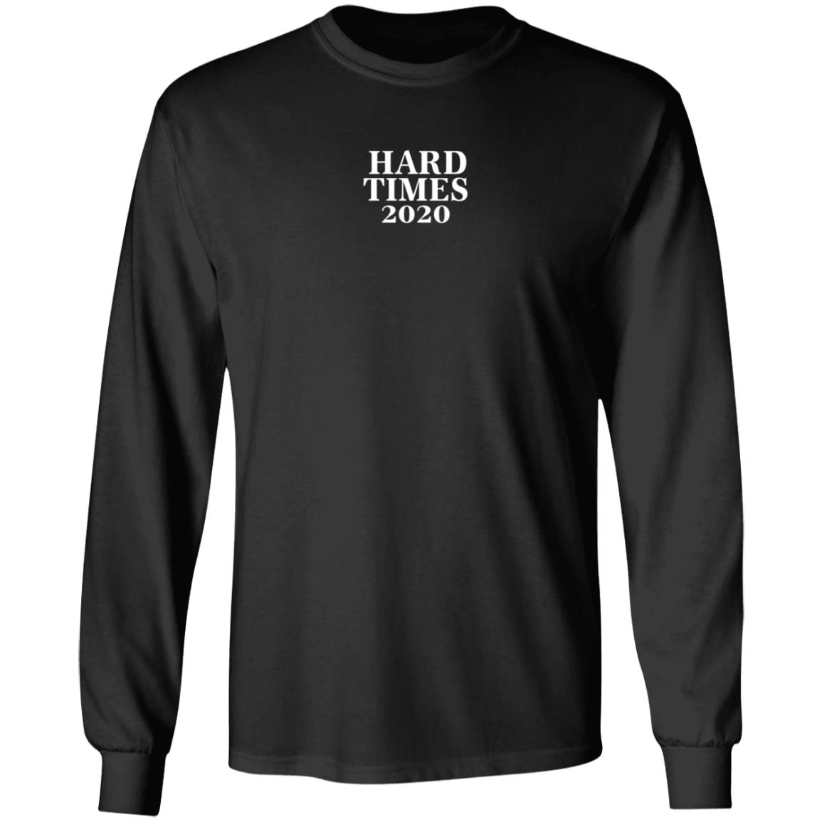 Paramore Merch Hard Times Black T Shirt Paramore Merch Hard Times Black T Shirt