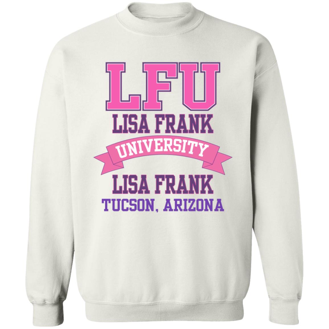 LFU Lisa Frank University Alumni Tucson Arizona Sweatshirt LFU Lisa Frank University Alumni Tucson Arizona Sweatshirt
