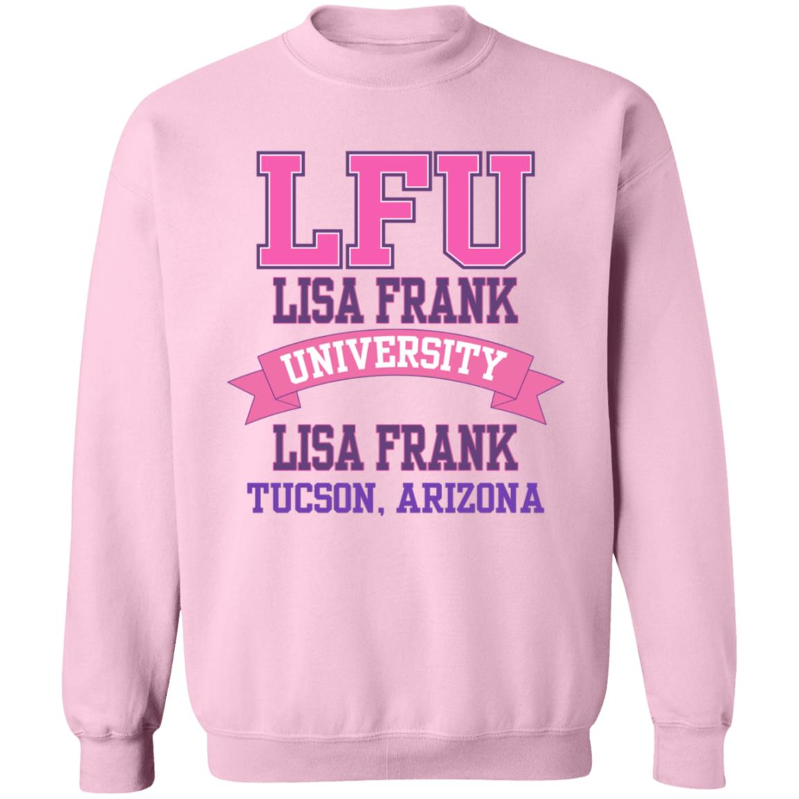 LFU Lisa Frank University Alumni Tucson Arizona Sweatshirt LFU Lisa Frank University Alumni Tucson Arizona Sweatshirt