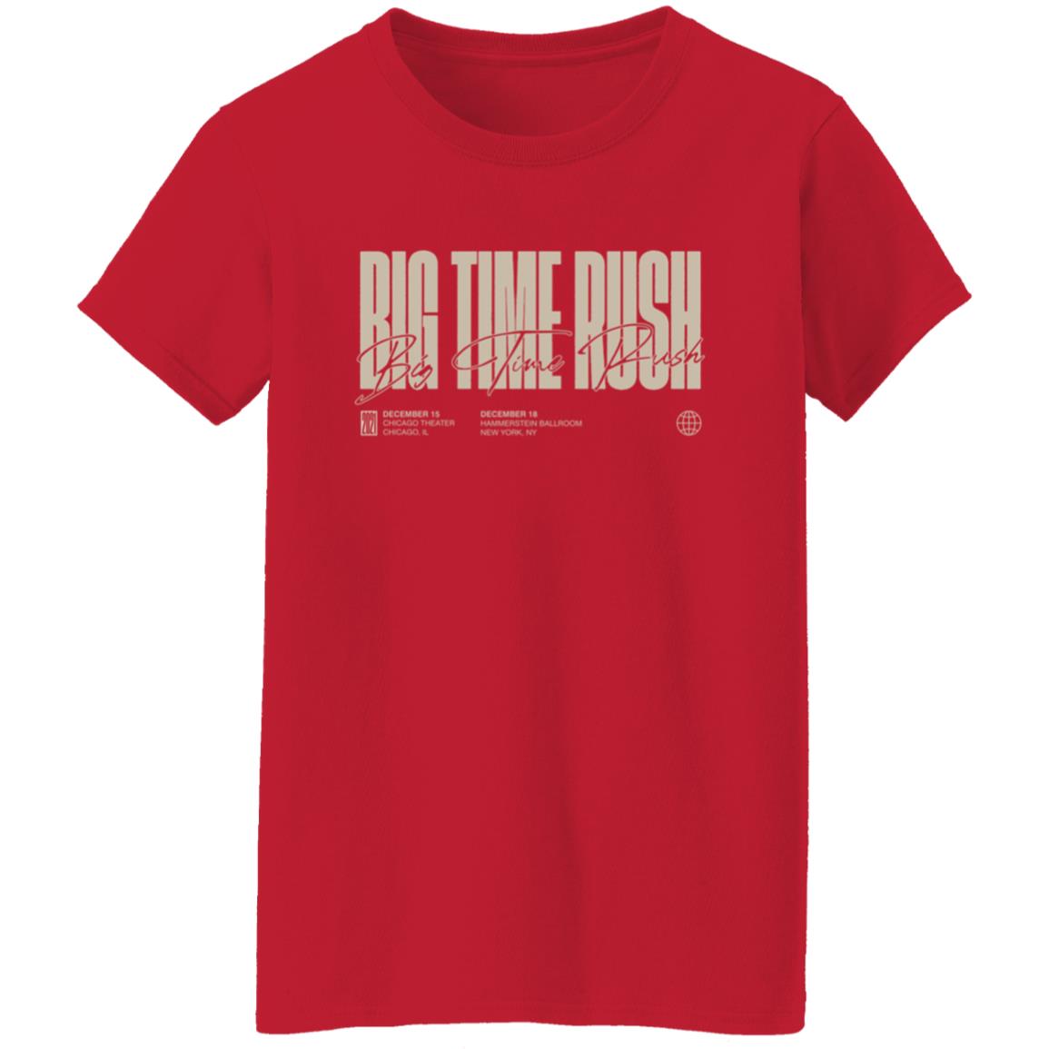 Btr Merch BigTime Rush Store Big Time Rush Live Red Crewneck Sweatshirt Btr Merch BigTime Rush Store Big Time Rush Live Red Crewneck Sweatshirt