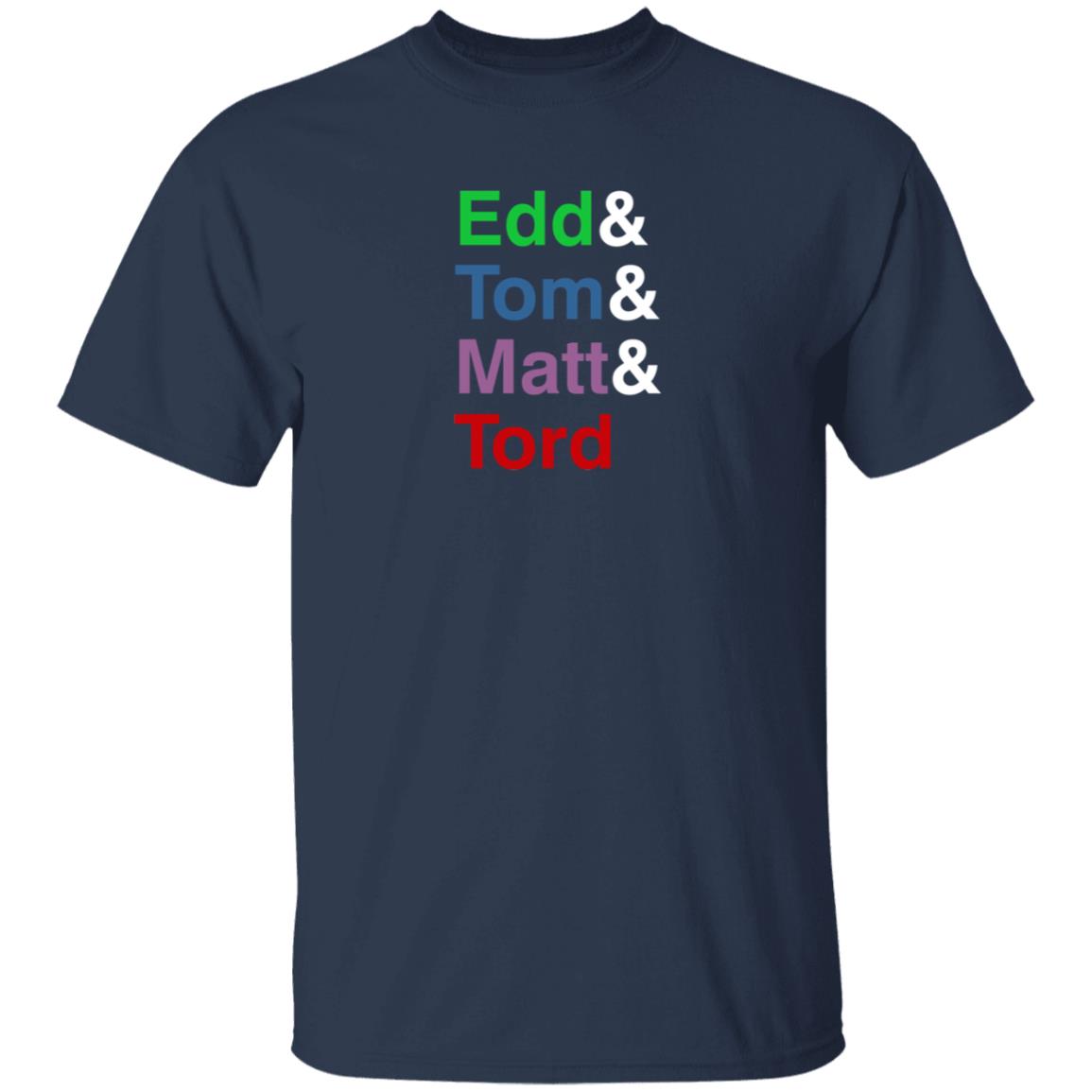 Eddsworld Merch Store Ampersand Tee Edd And Tom And Matt And Tord Shirt Eddsworld Merch Store Ampersand Tee Edd And Tom And Matt And Tord Shirt