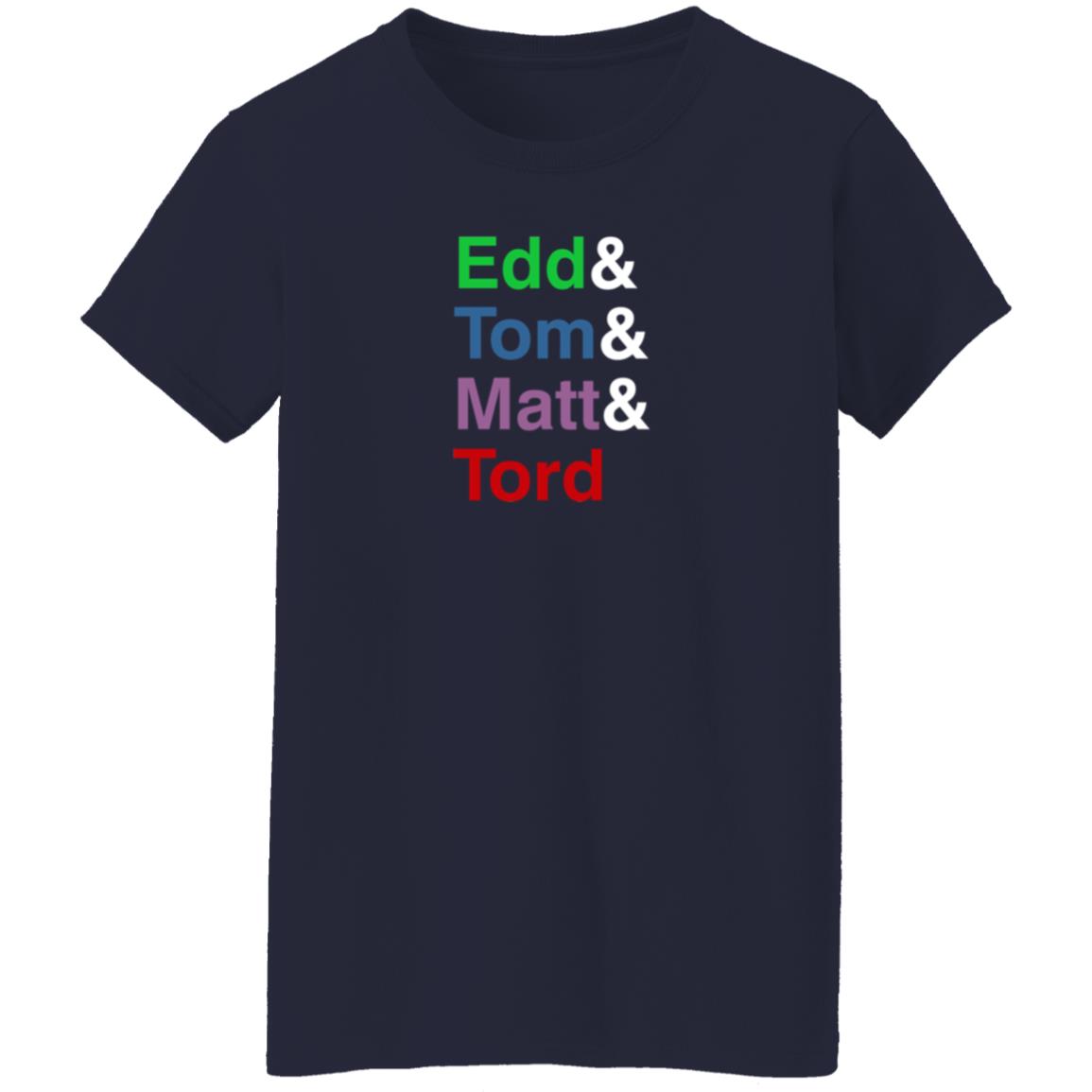 Eddsworld Merch Store Ampersand Tee Edd And Tom And Matt And Tord Shirt Eddsworld Merch Store Ampersand Tee Edd And Tom And Matt And Tord Shirt
