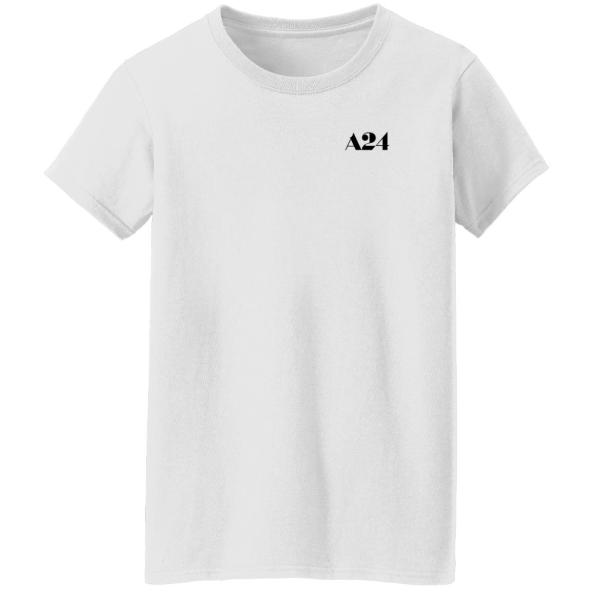 A24 Merch A24 Grey Logo Shirt A24 Merch A24 Grey Logo Shirt