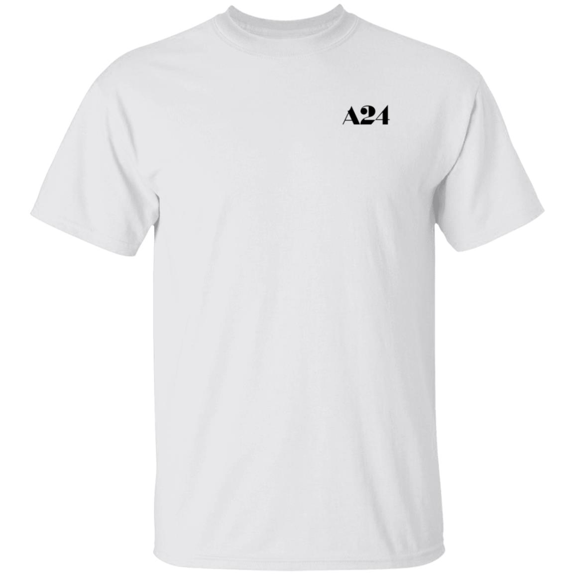 A24 Merch A24 Grey Logo Shirt A24 Merch A24 Grey Logo Shirt