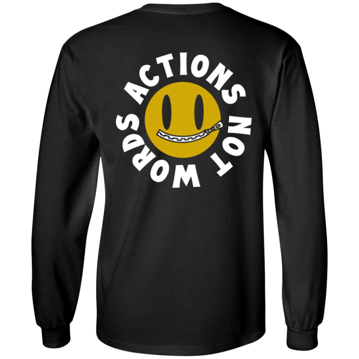 Chris Bumstead Cbum Fitness Merch Actions Not Words T Shirt Chris Bumstead Cbum Fitness Merch Actions Not Words T Shirt