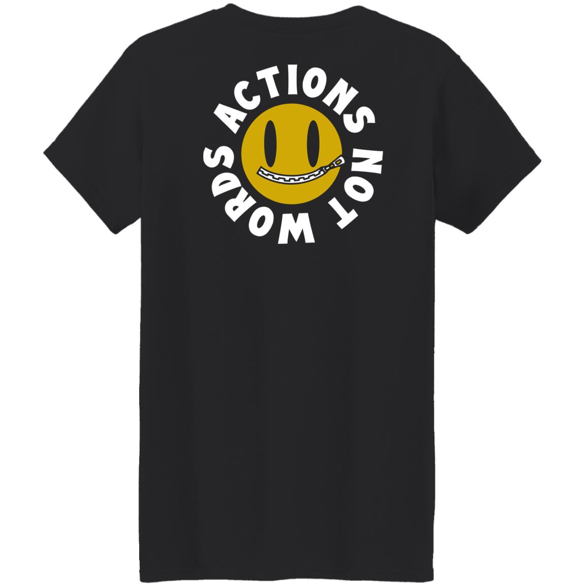 Chris Bumstead Cbum Fitness Merch Actions Not Words T Shirt Chris Bumstead Cbum Fitness Merch Actions Not Words T Shirt