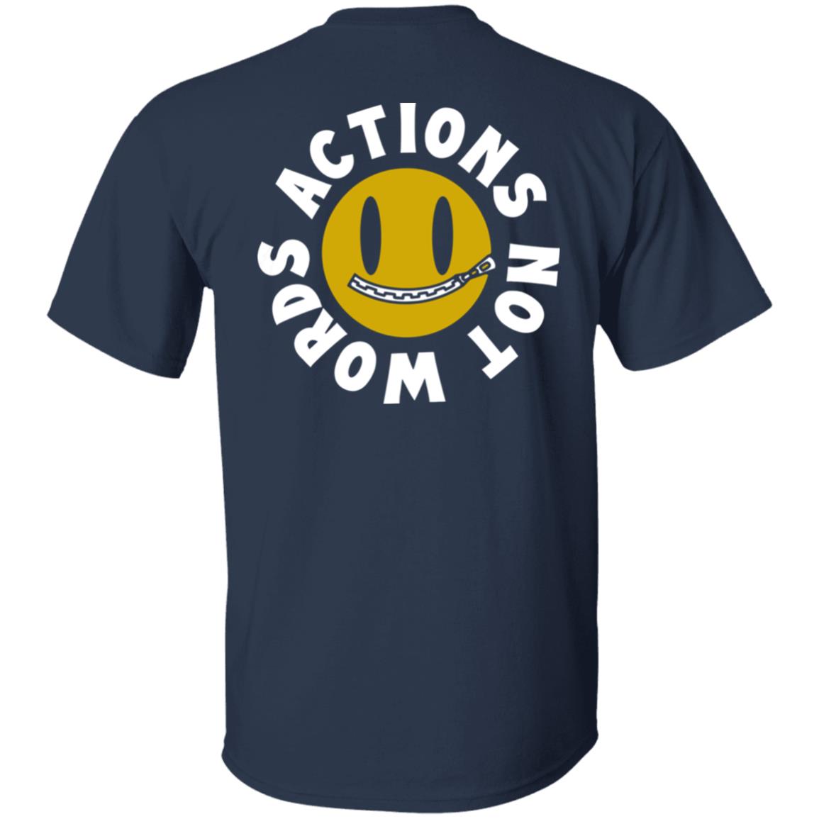 Chris Bumstead Cbum Fitness Merch Actions Not Words T Shirt Chris Bumstead Cbum Fitness Merch Actions Not Words T Shirt