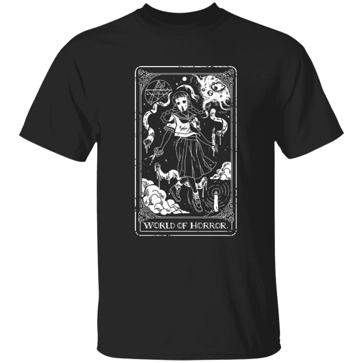World Of Horror Merch Ominous Tarot Long Sleeved Shirt World Of Horror Merch Ominous Tarot Long Sleeved Shirt