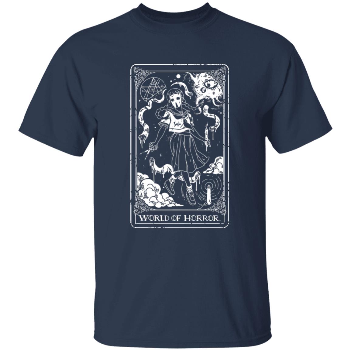 World Of Horror Merch Ominous Tarot Long Sleeved Shirt World Of Horror Merch Ominous Tarot Long Sleeved Shirt