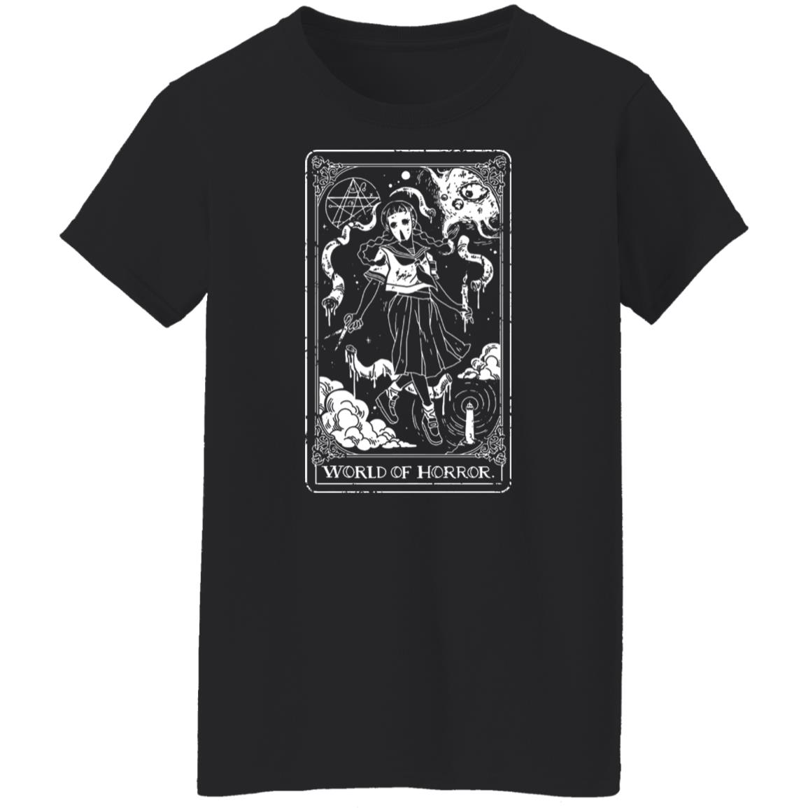 World Of Horror Merch Ominous Tarot Long Sleeved Shirt World Of Horror Merch Ominous Tarot Long Sleeved Shirt