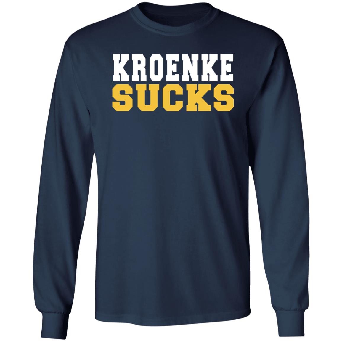 Kroenke Sucks Structured Tee Shir Arch Apparel Kroenke Sucks Structured Tee Shir Arch Apparel