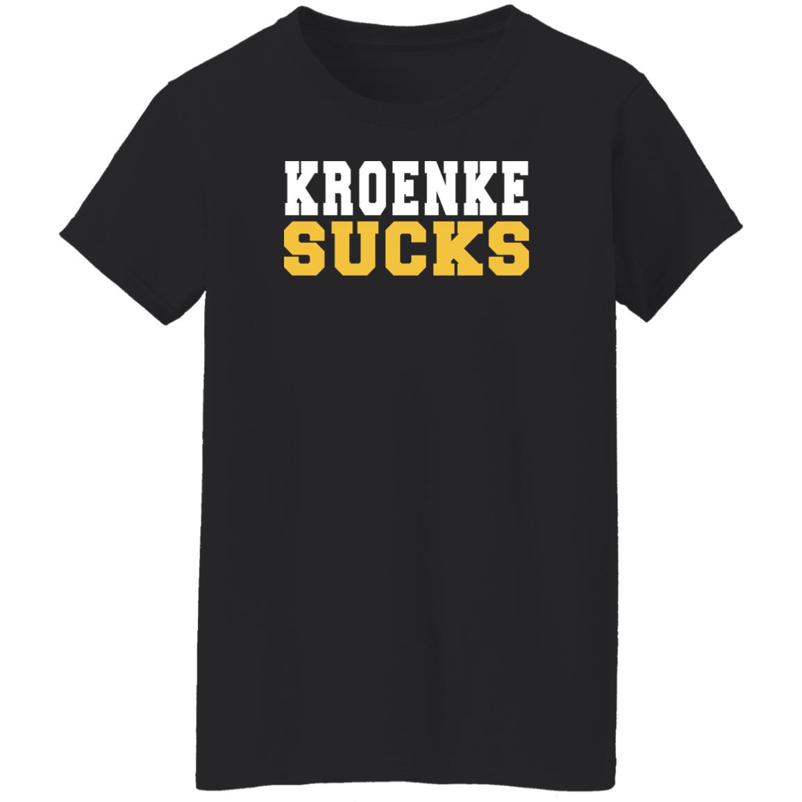 Kroenke Sucks Structured Tee Shir Arch Apparel Kroenke Sucks Structured Tee Shir Arch Apparel