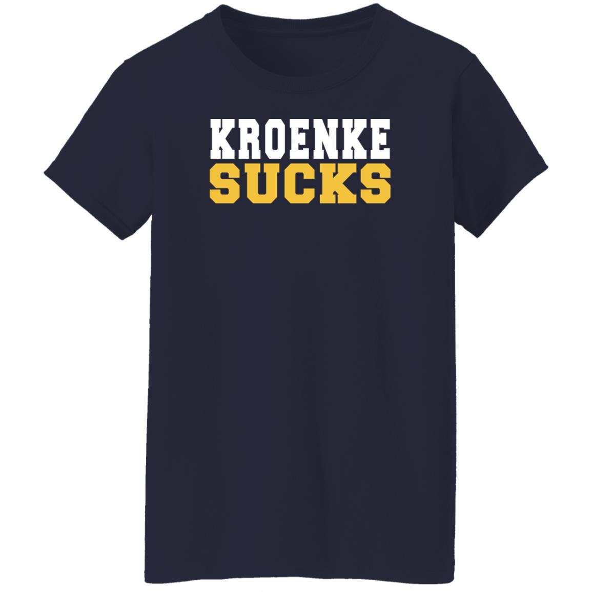 Kroenke Sucks Structured Tee Shir Arch Apparel Kroenke Sucks Structured Tee Shir Arch Apparel