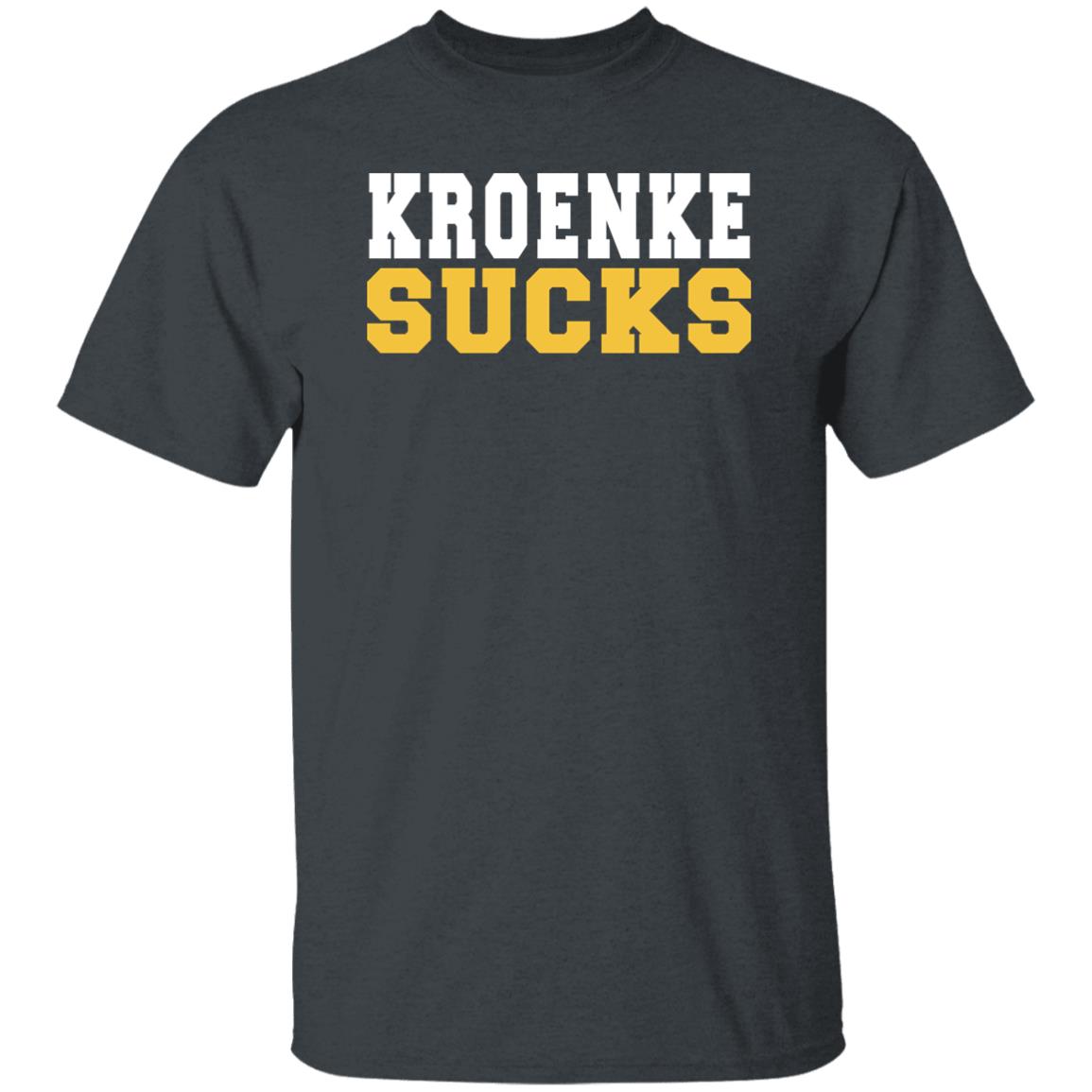 Kroenke Sucks Structured Tee Shir Arch Apparel Kroenke Sucks Structured Tee Shir Arch Apparel