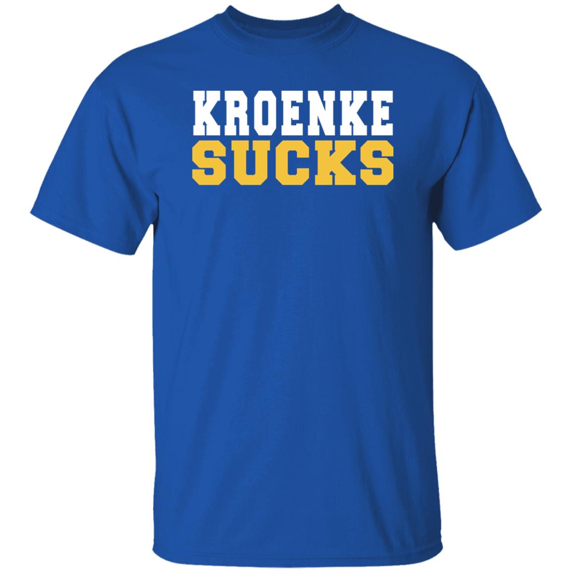 Kroenke Sucks Structured Tee Shir Arch Apparel Kroenke Sucks Structured Tee Shir Arch Apparel