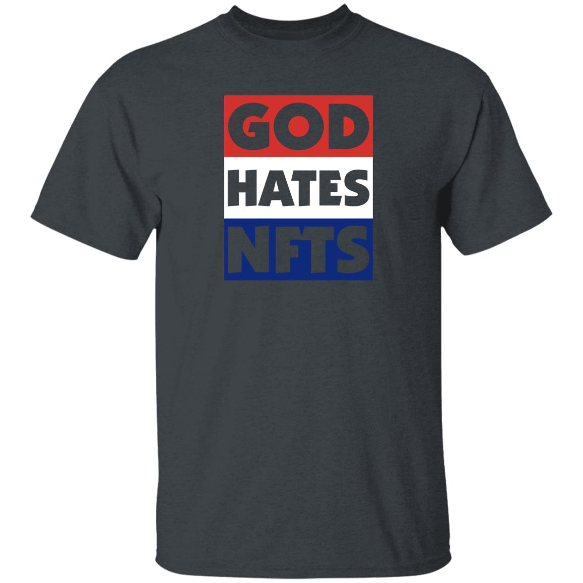 The Hundreds Staged An Anti-Crypto Protest God Hates Nft Shirt The Hundreds Staged An Anti-Crypto Protest God Hates Nft Shirt