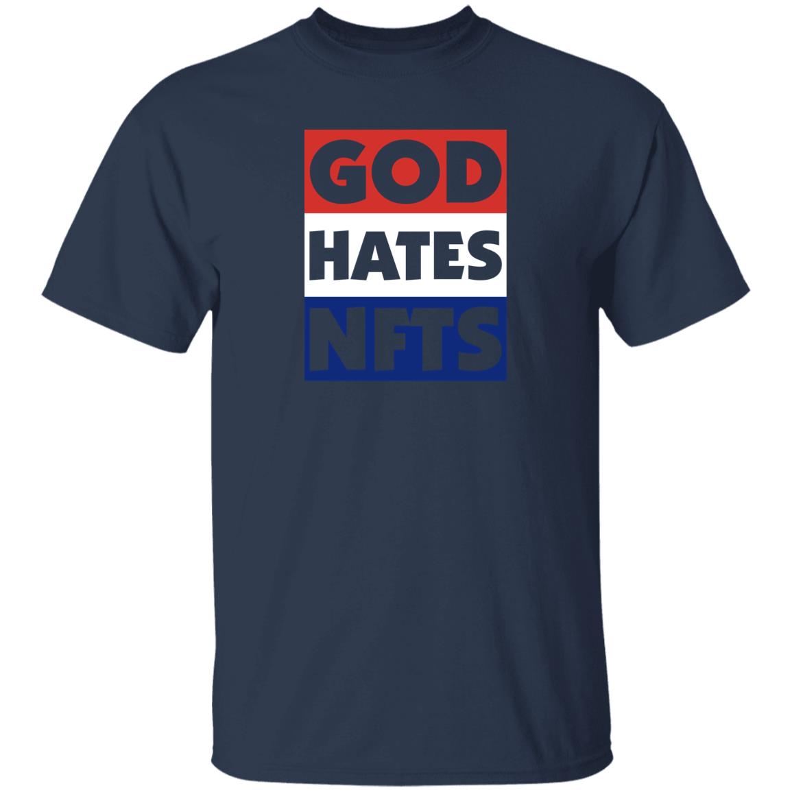The Hundreds Staged An Anti-Crypto Protest God Hates Nft Shirt The Hundreds Staged An Anti-Crypto Protest God Hates Nft Shirt