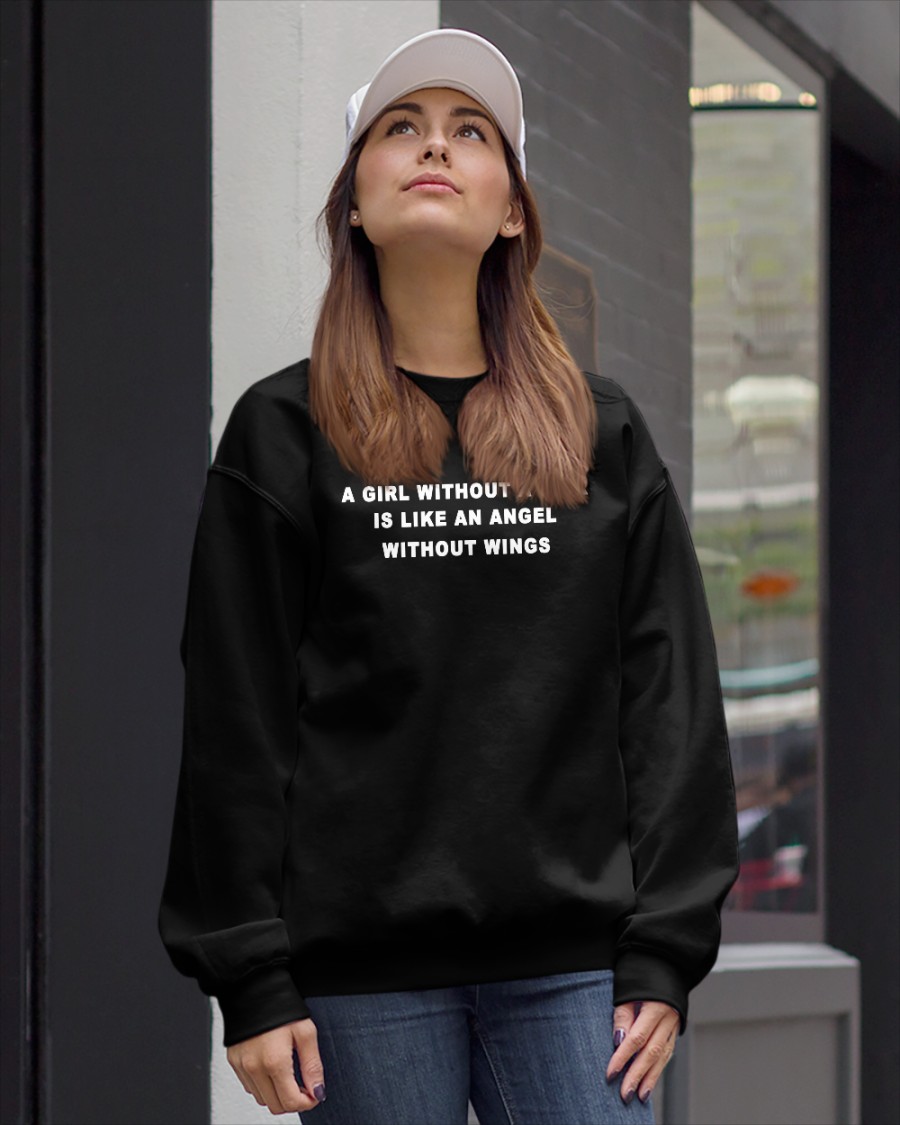 DoSomeMolly A Girl Without A Dick Is Like An Angel Without Wings T Shirt DoSomeMolly A Girl Without A Dick Is Like An Angel Without Wings T Shirt